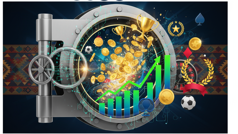 Gráfico de análise de bônus de apostas